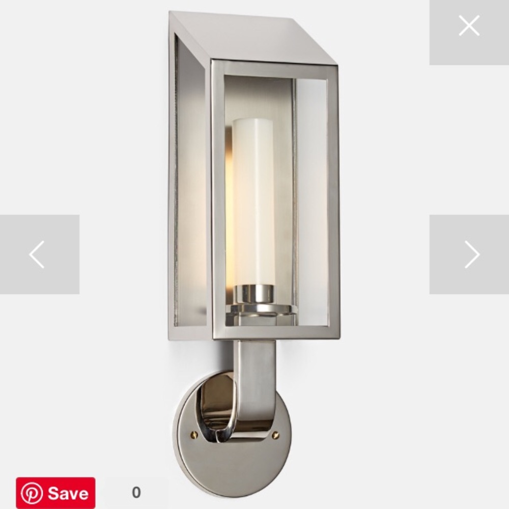 Rejuvenation Lombard Sconce Indoor/Outdoor